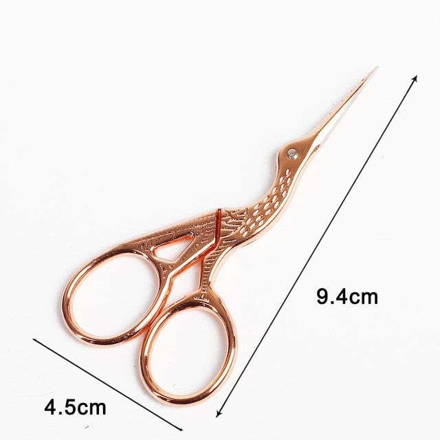 15 Styles 1Pcs Colorful Stainless Steel Antique Scissors Classic Craft Knitting