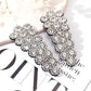 Shine Full Rhinestone Hair Clip Barrettes Duckbill Hairpins for Women Baroque