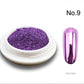 1pc 19Colors Nail Glitter Mirror Powder Chrome Dust Pigment 0.5g Paint Dip