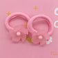 63 Styles 2Pcs Owl Butterfly Rabbit Animals Hair Accessories Rubber Band