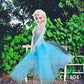 1pc Frozen Princess Elsa Cake Cupcake Toppers Cake Flag Birthday Baby Shower