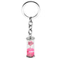 6 Styles Flower Keychain Dried Flower Plants Key Chains Wishing Bottle Keyrings