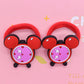 63 Styles 2Pcs Owl Butterfly Rabbit Animals Hair Accessories Rubber Band