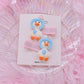 2Pcs/Set Kawaii Cartoon Hair Accessories Fashion Animal Duck Resin Baby Headband