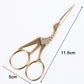 15 Styles 1Pcs Colorful Stainless Steel Antique Scissors Classic Craft Knitting