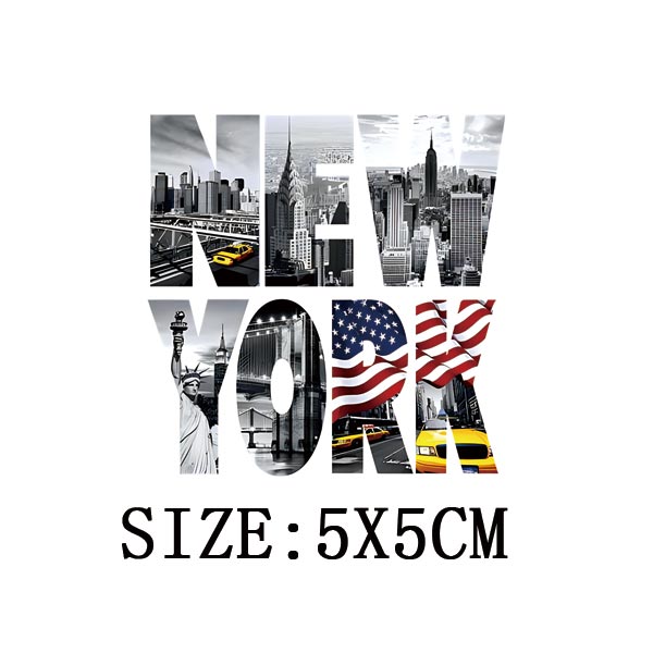 40 Styles Beautiful Letter Patches Iron-On Transfer For Clothing DIY A-Level