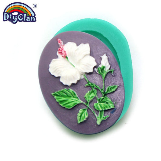 Flower Fondant Silicone Molds For Mug Chocolate Mold Clay Decoration Form