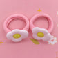 63 Styles 2Pcs Owl Butterfly Rabbit Animals Hair Accessories Rubber Band