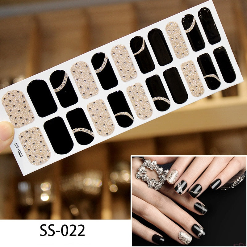 Spots Pattern Nail Art Stickers Nail Wraps Manicure DIY Nails Decor Decal