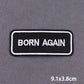 46 Styles Black Patch With Slogan Iron On Patches For Clothes DIY Embroidery