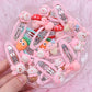 2Pcs/Set Cute Rabbit Ice Cream Cake Candy Carrots Hair Accessories Baby Headband