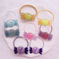 40 Styles 2Pcs/Set Resin Hair Accessories Baby Colorful Candy Shape Nylon