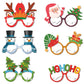 16 Styles Christmas Glasses Adult Kids Christmas Decorations Glasses Frame Gifts