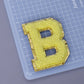 A-Z Letter Patches 5.5cm Adhesive Letter Patches Towel Chenille Embroidery For