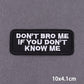 46 Styles Black Patch With Slogan Iron On Patches For Clothes DIY Embroidery
