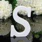 1pc DIY Freestanding Wood Wooden Letters White Alphabet Wedding Birthday Party