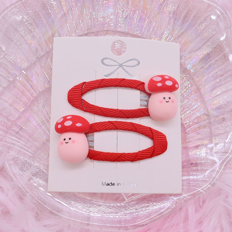 2Pcs/Set Cute Rabbit Ice Cream Cake Candy Carrots Hair Accessories Baby Headband