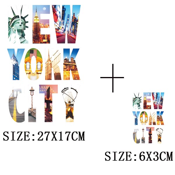 40 Styles Beautiful Letter Patches Iron-On Transfer For Clothing DIY A-Level