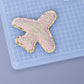 A-Z Letter Patches 5.5cm Adhesive Letter Patches Towel Chenille Embroidery For