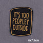 46 Styles Black Patch With Slogan Iron On Patches For Clothes DIY Embroidery