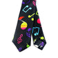 50 Styles Novelty Mens 5cm Polyester Tie Skinny Musical Neckties Piano Notes