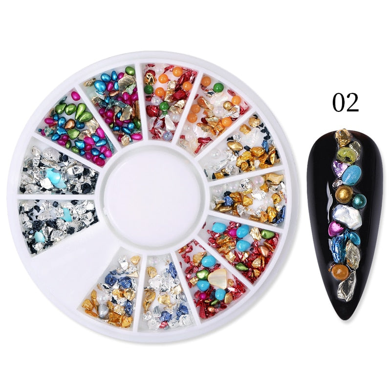 Multicolor Decor Nail Art Decoration Accessories Nails Jewelry Manicure Supplies