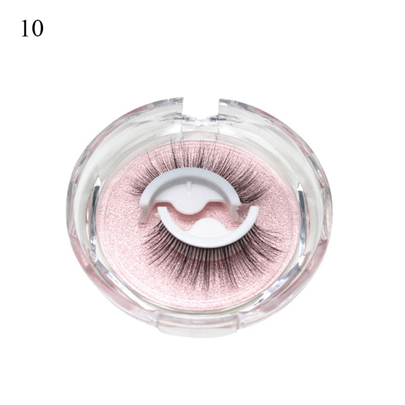 Self Adhesive Eyelashes Natural Lashes Reusable Eyelashes Supplies Eyelashes