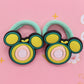 63 Styles 2Pcs Owl Butterfly Rabbit Animals Hair Accessories Rubber Band