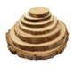 3-12cm Thick 1 Pack Natural Pine Round Unfinished Wood Slices Circles With Tree