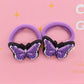 2Pcs/Set Kawaii Cartoon Animal Butterfly Headband Scrunchie Children's Elastic