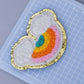 A-Z Letter Patches 5.5cm Adhesive Letter Patches Towel Chenille Embroidery For