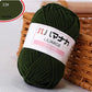 53 Colors Soft Cotton Baby Knitting Wool Yarn Thick Yarn Fiber Velvet Yarn Hand