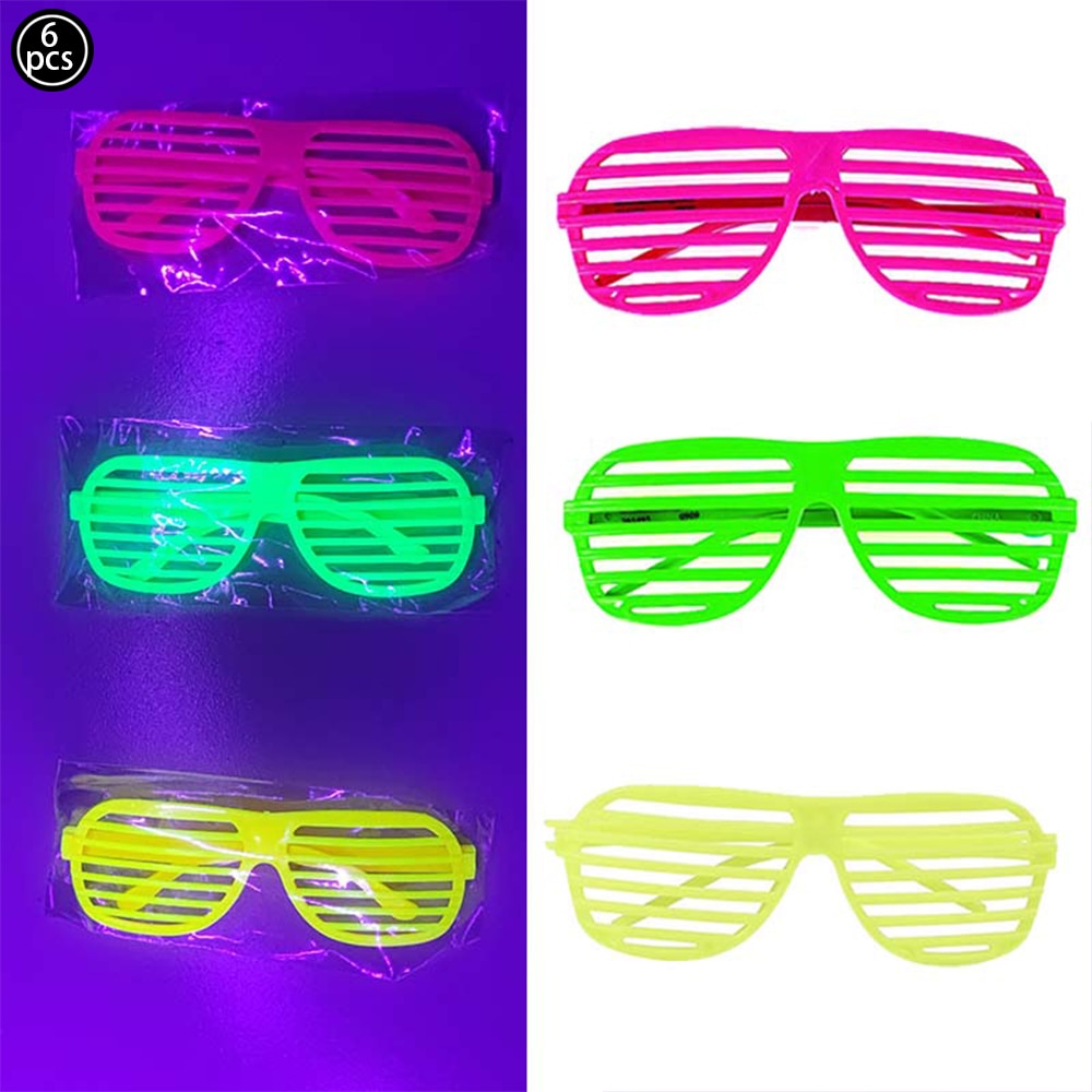 27 Styles Neon Decoration Glow in the UV Party Shines Evening Accessories