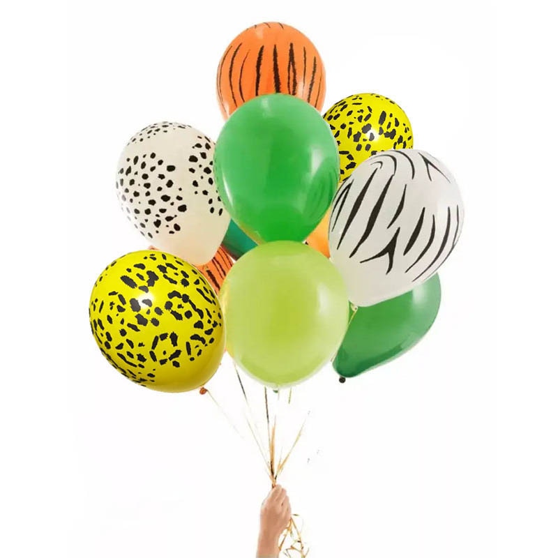 59 Styles Jungle Deer Bear Foil Balloons 40inch Caramel Brown Number Balls Baby