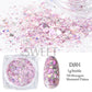 54 Colors 1 Box Reflective Nail Powder Flash Disco Diamond Chrome Pigment