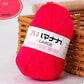 53 Colors Soft Cotton Baby Knitting Wool Yarn Thick Yarn Fiber Velvet Yarn Hand