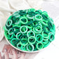 20pcs Hairband Mixed Color Small Elastic Rubber Band Hair Accessories For Woman