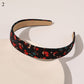 18 Styles Headband Sponge Hairbands for Women Girl Hair Band Female Handmade