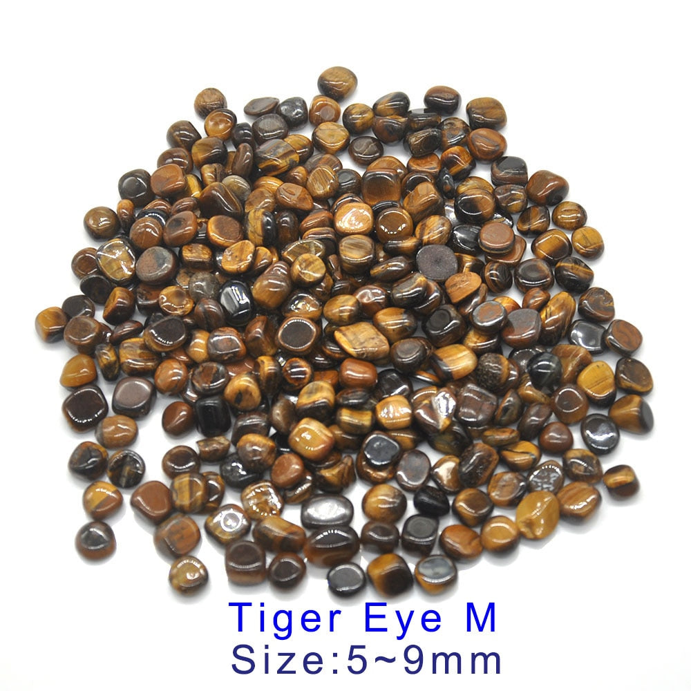 50-100g Tiger Eye Natural Stones Gravel Chip Rock Minerals Aquarium Decoration