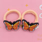 63 Styles 2Pcs Owl Butterfly Rabbit Animals Hair Accessories Rubber Band