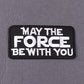 46 Styles Black Patch With Slogan Iron On Patches For Clothes DIY Embroidery