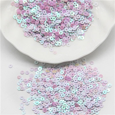 5mm Sequin Flat Round Loose Sequins Crafts Paillette Sewing Clothes Decoration