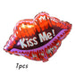 44 Styles I Love You Kiss Me Lips Love Foil Balloon For Valentines Day