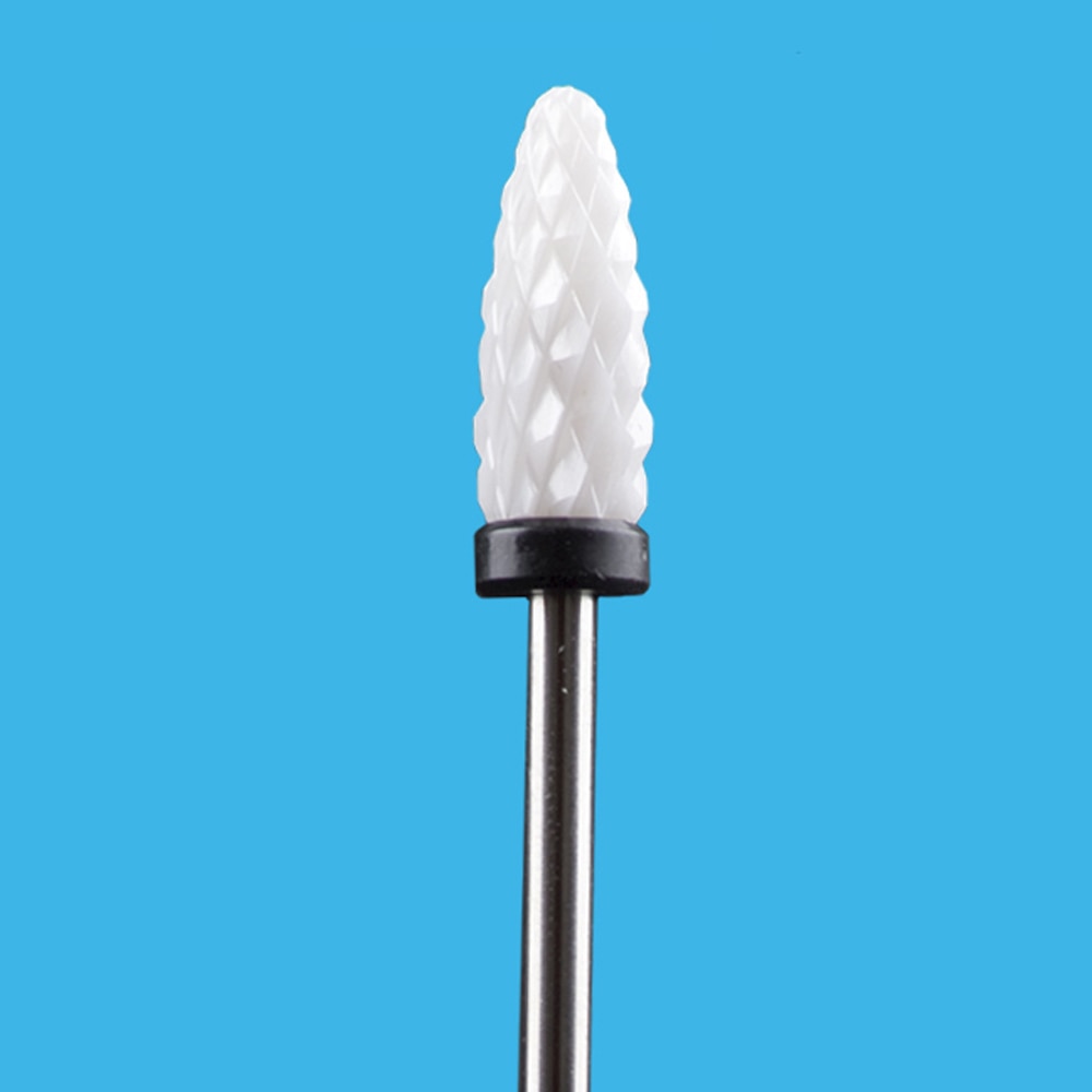 Ceramic Milling Cutter For Manicure Nail Drill Bits Feecy Electric Nail File