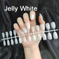 24pcs Colorful Frosted Matte Strips False Nail Ballet Press on Nails Tips for