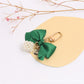 4 Styles Bow Keychain Fashion Geometry Pearl Flower Keyring For Women Handbag