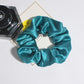 14 Styles Big Satin Solid Color Scrunchie Women Silk Elastic Handmade Hair Band