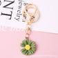 7 Styles Daisy Acrylic Keychain Simple Flower Pendant Keyring For Women Bag