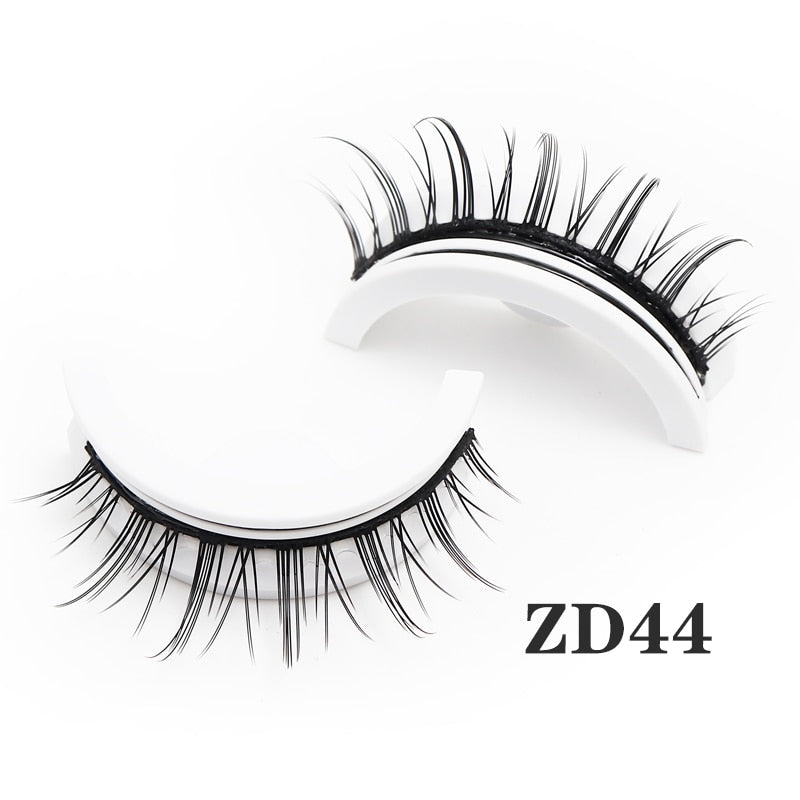 Self Adhesive Eyelashes Natural Lashes Reusable Eyelashes Supplies Eyelashes