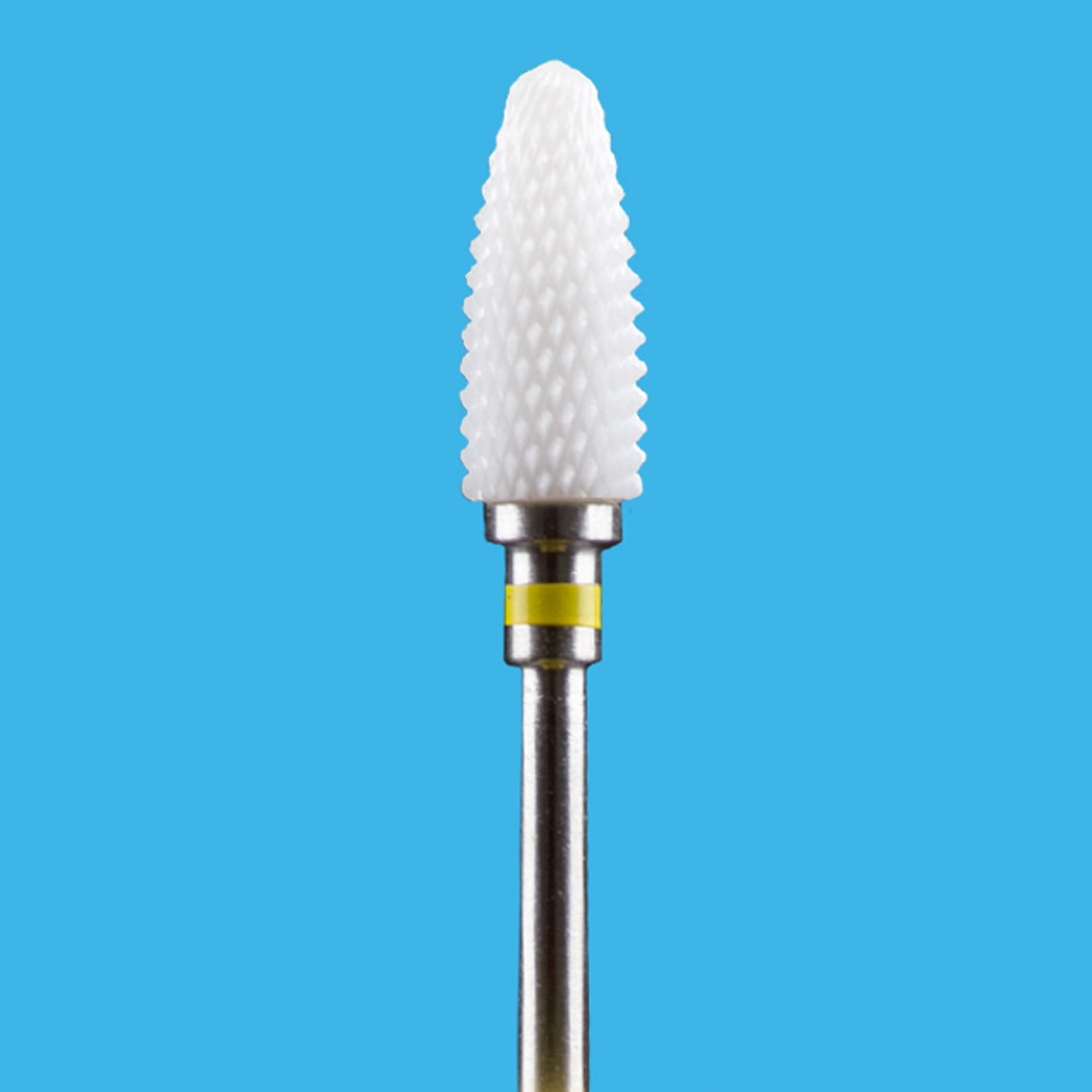 Ceramic Milling Cutter For Manicure Nail Drill Bits Feecy Electric Nail File